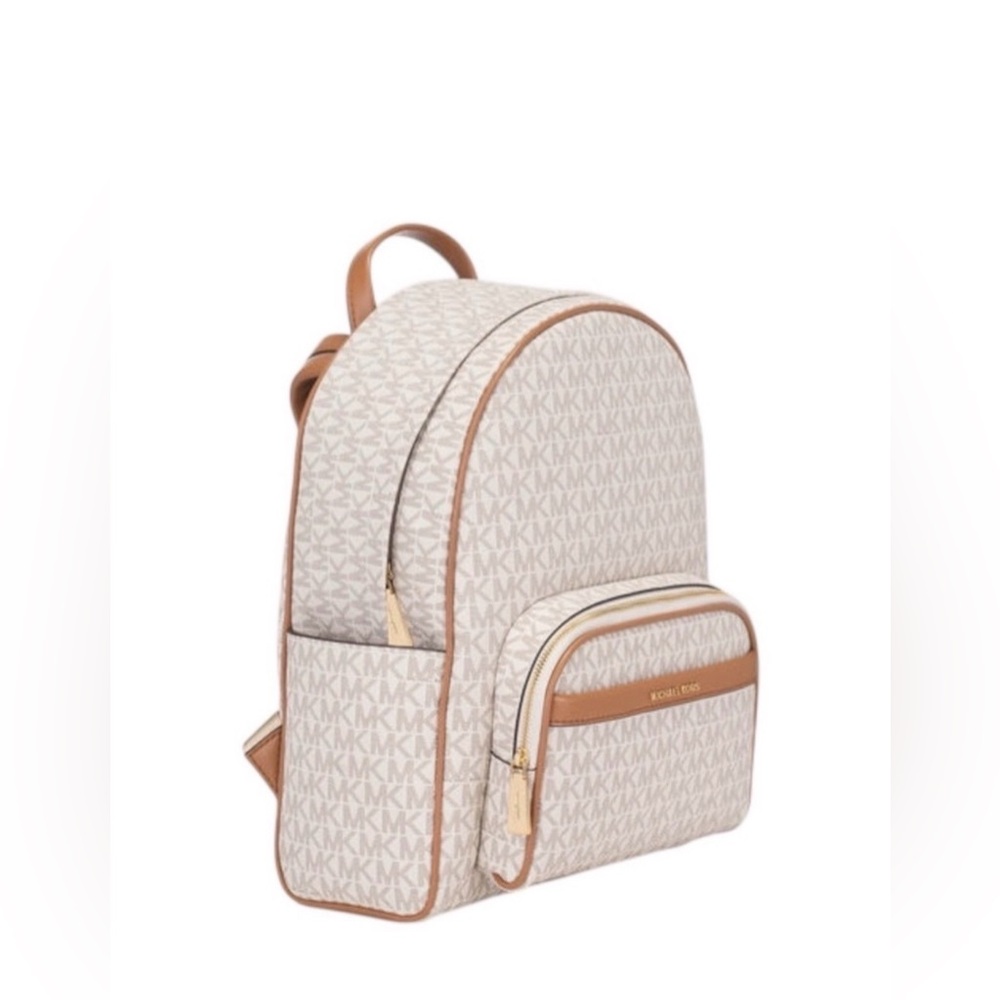 NWT Michael Kors Bex Backpack Vanilla Acorn Purse Bag